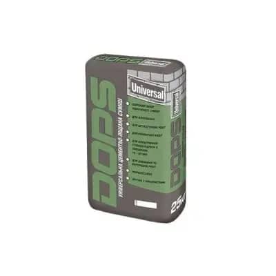 Універсальна цементно-піщана суміш Dops Universal 100 (25кг) - 113533