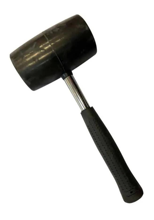 Киянка LT гумова чорна гума/металева ручка d 65 мм 450 г (25-65) - 117191