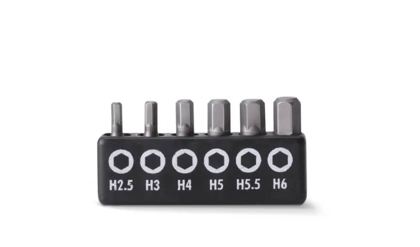 Набір насадок LT HEX 2,5/3/4/5/5,5/6 25 мм 6 шт. (501-106) - 124948