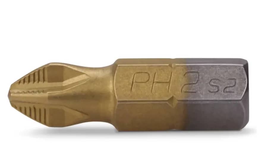 Біта LT РН2x25 мм 1/4" S2 Титан (500-015) - 125114