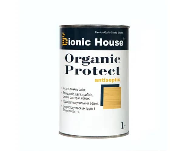 ORGANIC PROTECT - Антисептик по дереву на органічній основі 1л - 139239