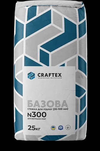 Базова стяжка для підлог (20 -100 мм) CRAFTEX N300, 25кг - 139712