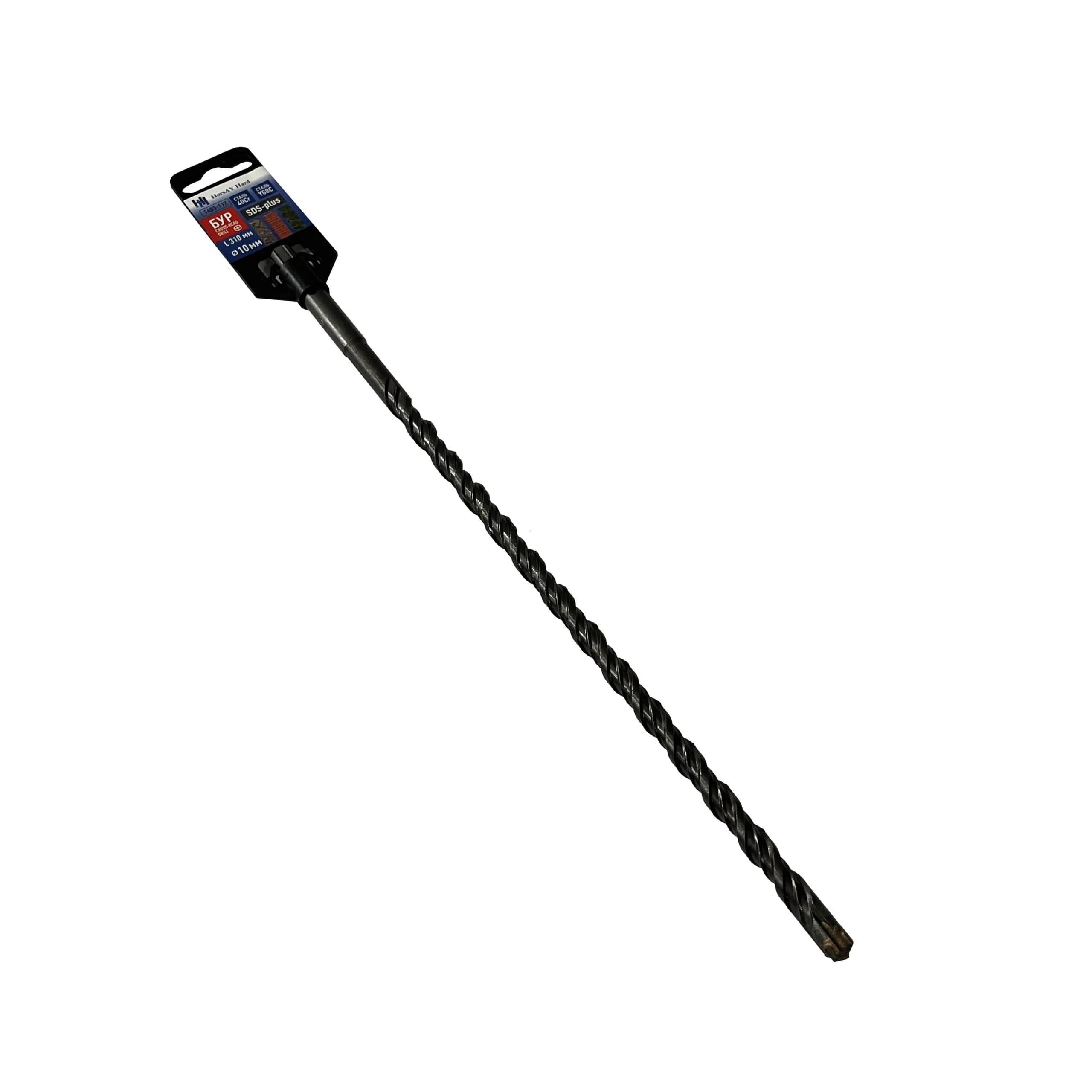 Бур SDS-plus, 4 ріжучі кромки, 10 х 310 мм - 200444