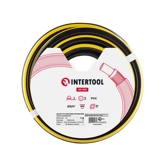 Шланг армований Intertool 3/4" 20 м (315573442) - 315573442