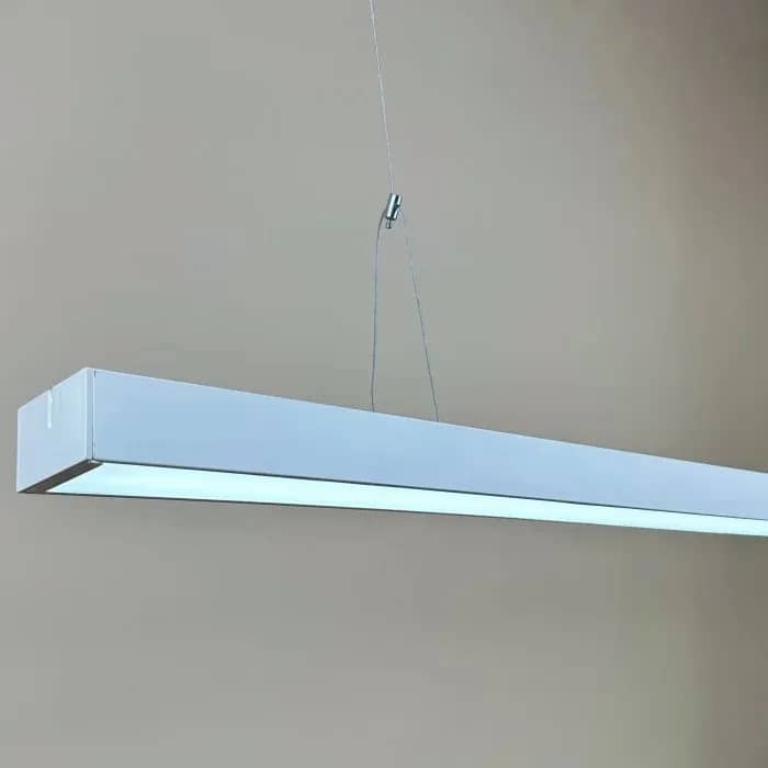 Підвісні світильники 24W 6000К 120см білий (метал) - 209851