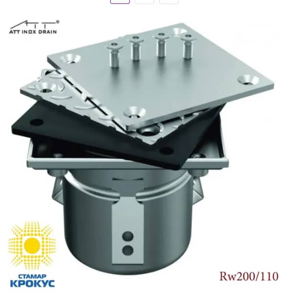 Ревізія прочищення ATT Inox Drain RW200/110 - 210501