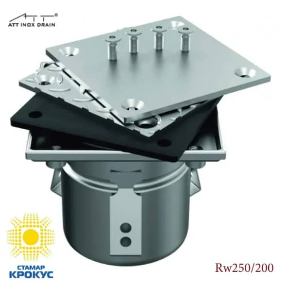 Ревізія прочищення ATT Inox Drain RW250/200 (387123269) - 387123269