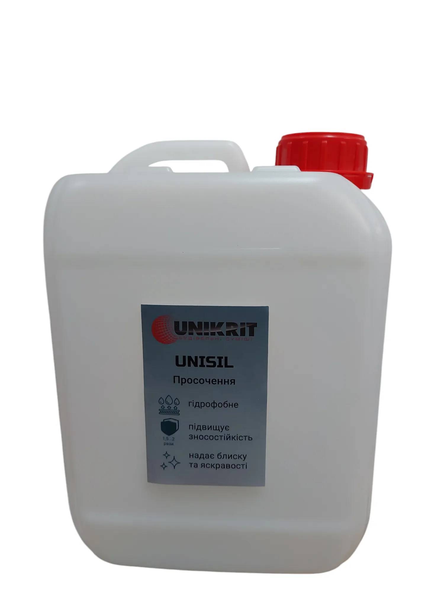 Просочення-зміцнювач UNIKRIT UNISIL 5л - 210790