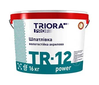 «TR-12 power» Шпаклівка вологостійка - 0,2 кг - 221529