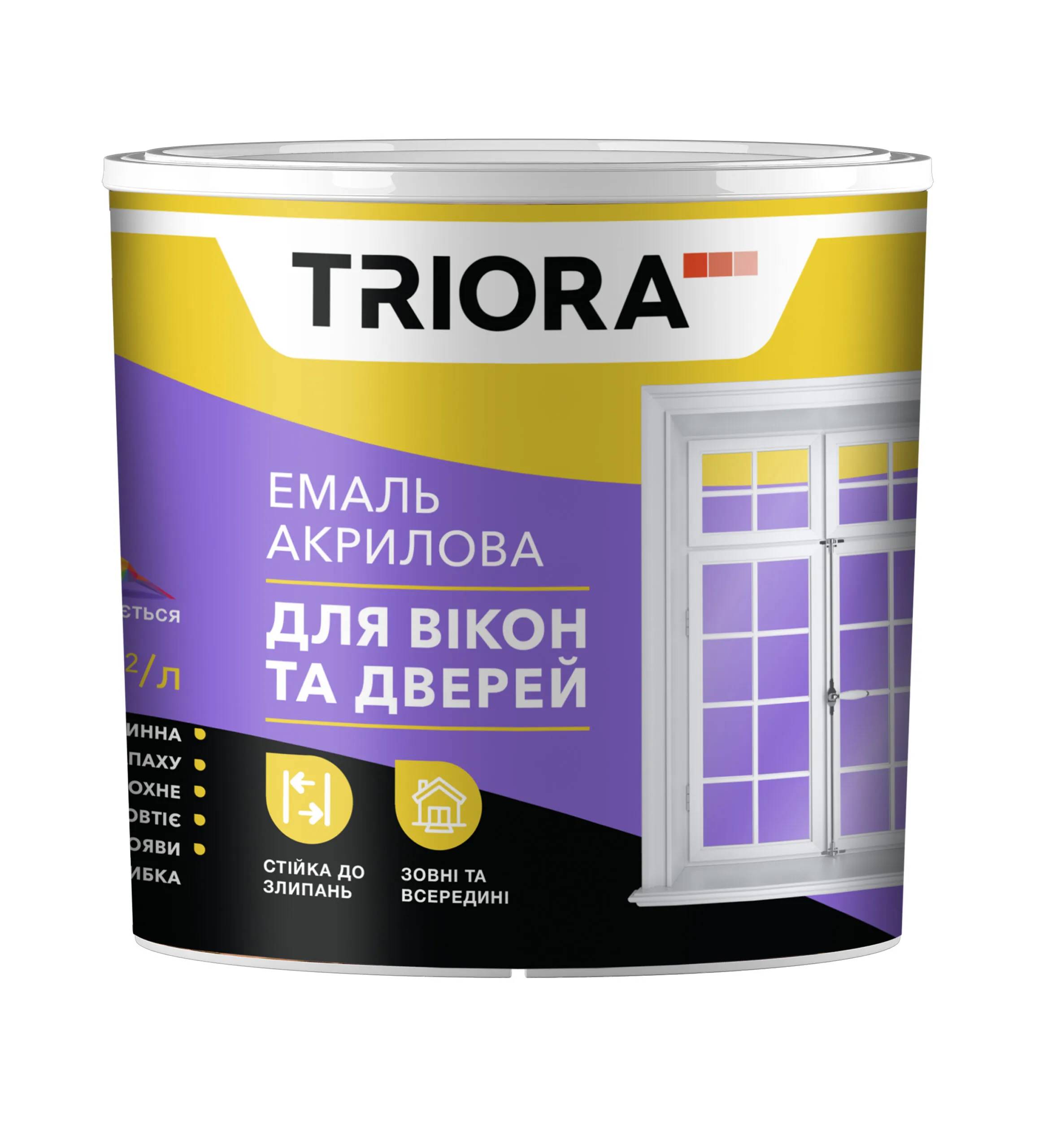 Емаль для вікон та дверей акрилова ТРІОРА - 2,5 - 222752