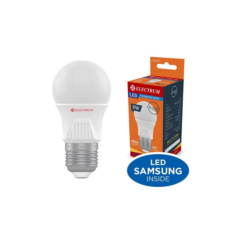 Лампа світлодіодна ELECTRUM A50 5W PA LS-33 Е27 4000K (A-LD-1917) - 227054