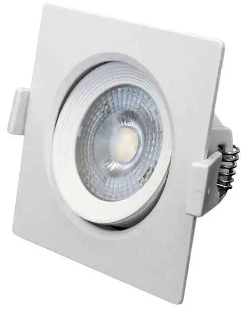 Світильник точковий Bemko ALIS LED 6 Вт 4000 K 520 Лм IP40 квадратний поворотний (C70-DLA-AS-064-WH) - 236543