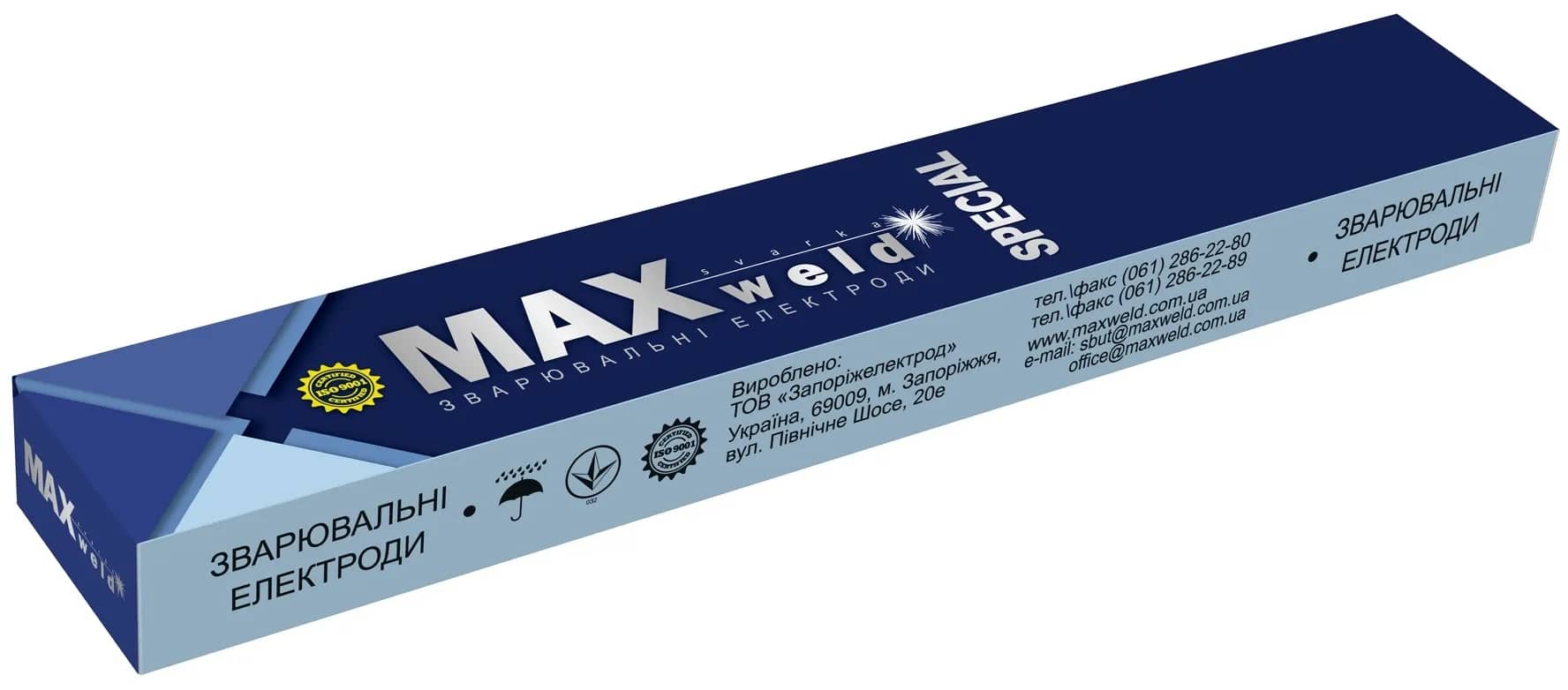 Електроди MAXweld ЦЛ-11Р д.3 (1кг) - 237992