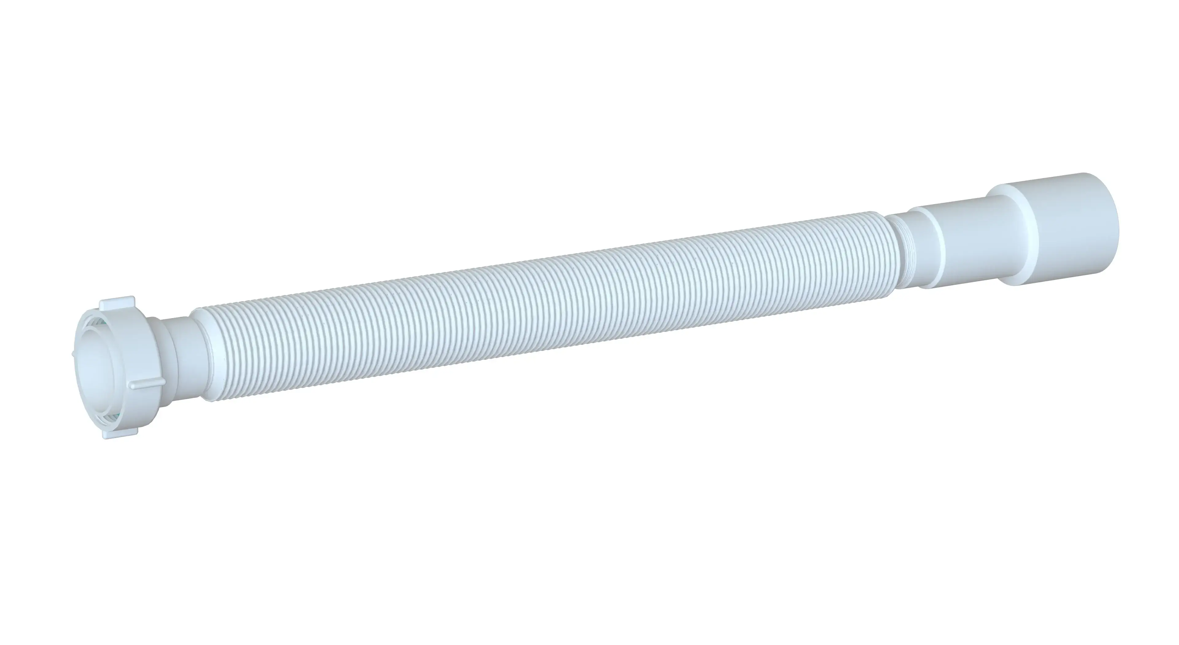 Відвід для сифона гнучкий складаний Г1214 SoloPlast Ø40х40/50, 1200 мм - 245076