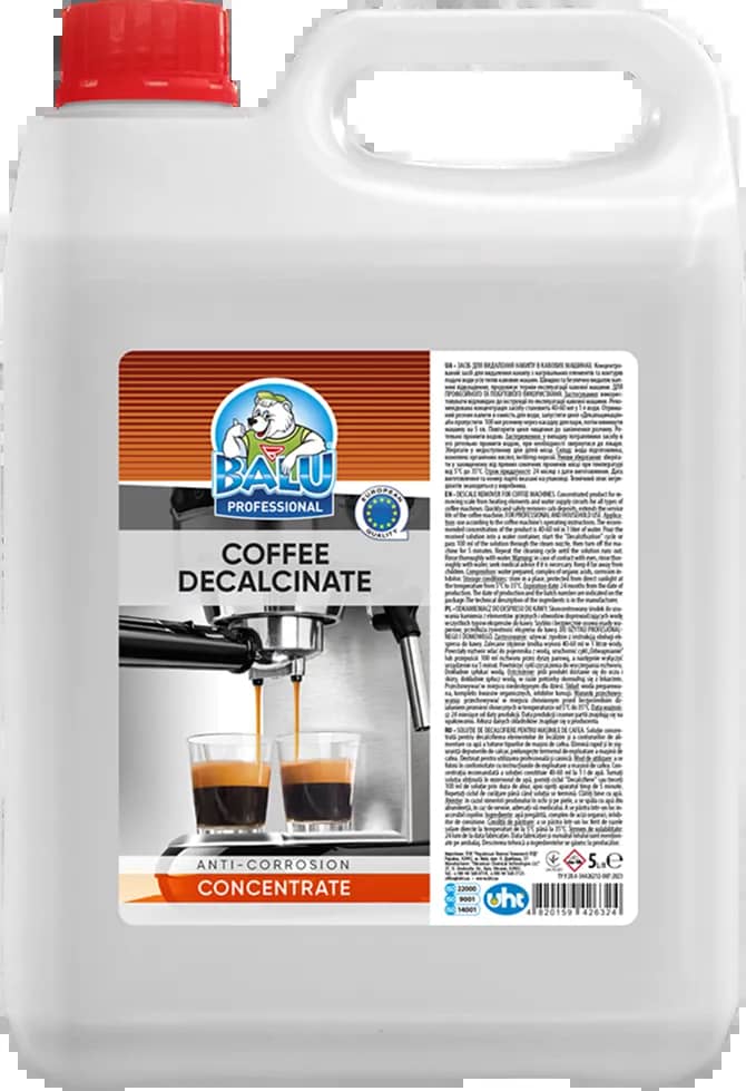 Засіб для видалення накипу в кавових машинах BALU COFFEE DECALCINATE 5 л - 266299