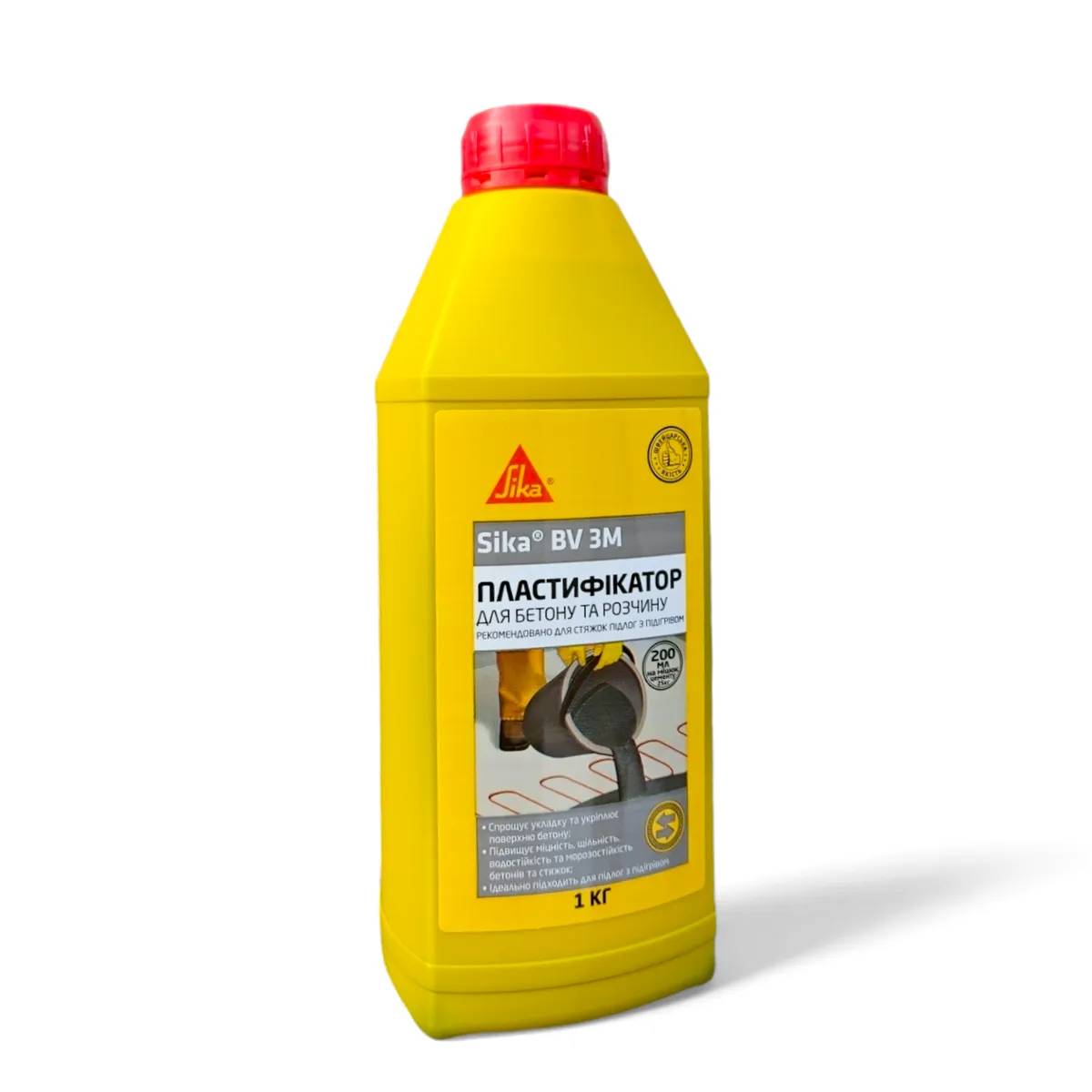 Пластифікатор бетону Sika BV3M для теплих підлог, 1 кг (795392029) - 354564