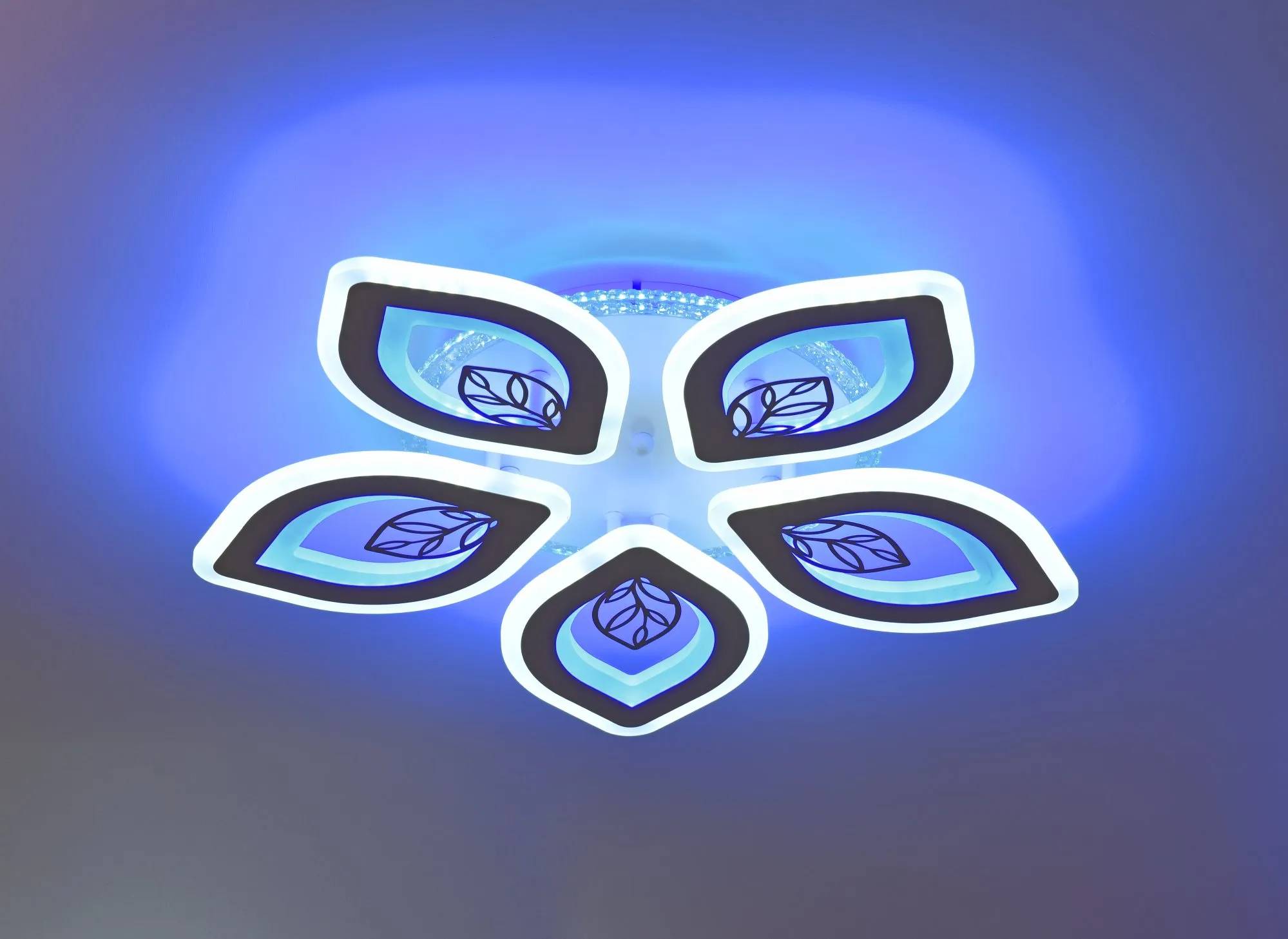 Люстра стельова VALESO 55592/5 біла, LED - 360159