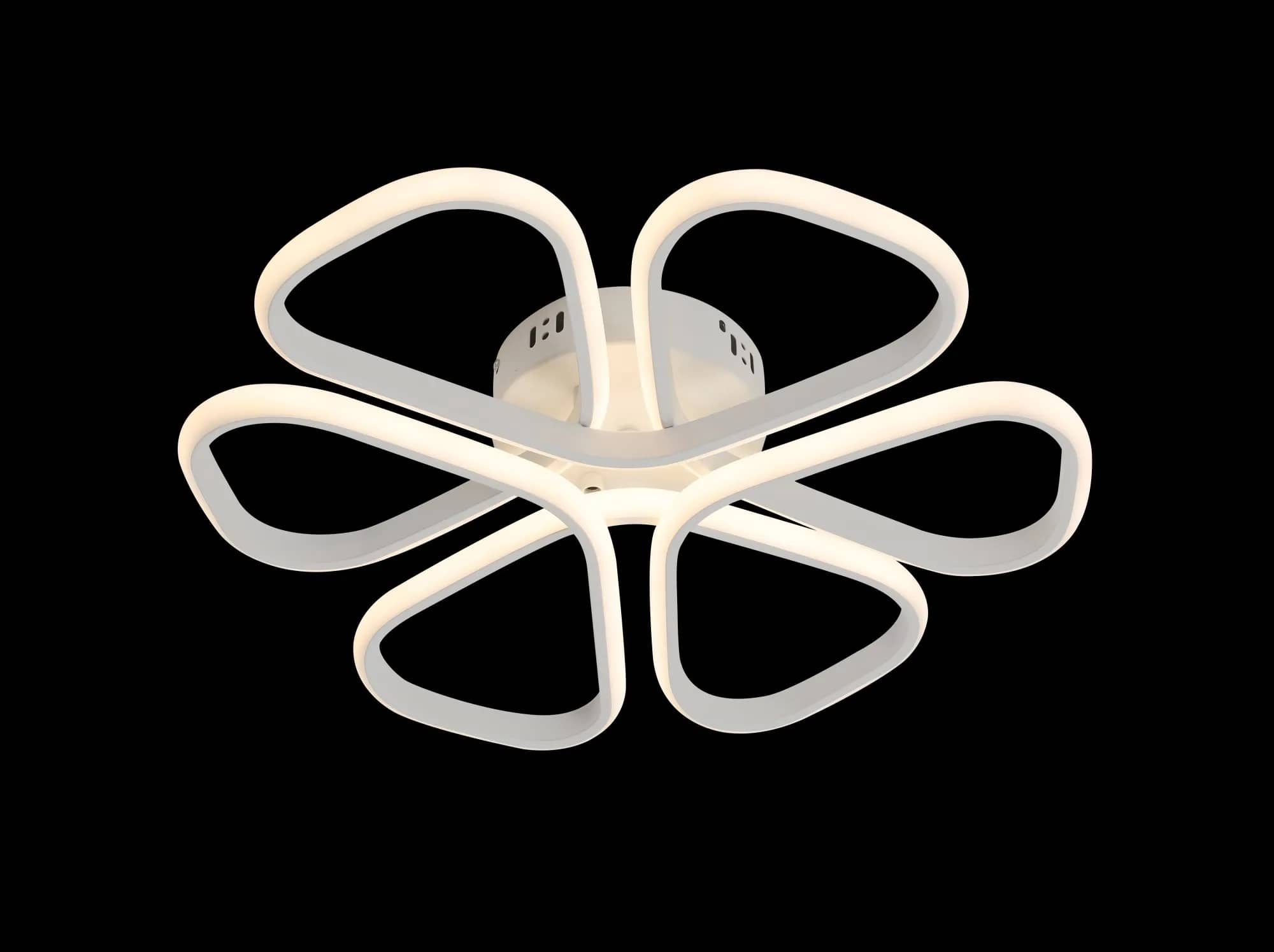 Люстра стельова VALESO 77113/500 біла, LED - 360175