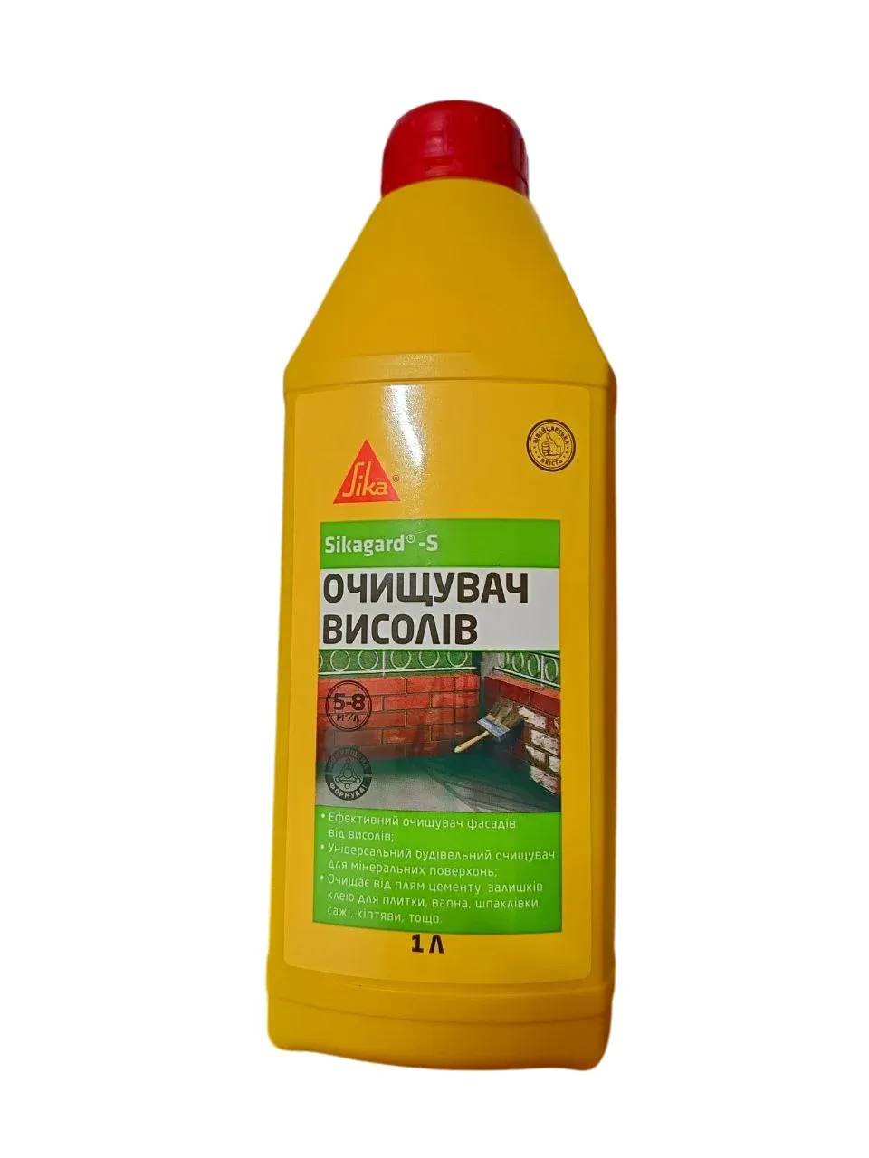 Універсальний будівельний очисник Sikagard - S, каністра, 1 л - 366237