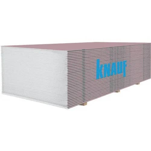 Гіпсокартон KNAUF вогнестійкий 12,5 мм х 1,2 х 2,5 м - 66573