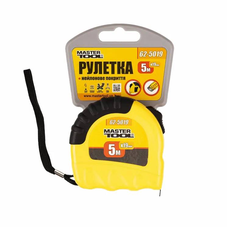Рулетка 5 м*19 мм ""Shiftlock"" , нейлонове покриття - 66942